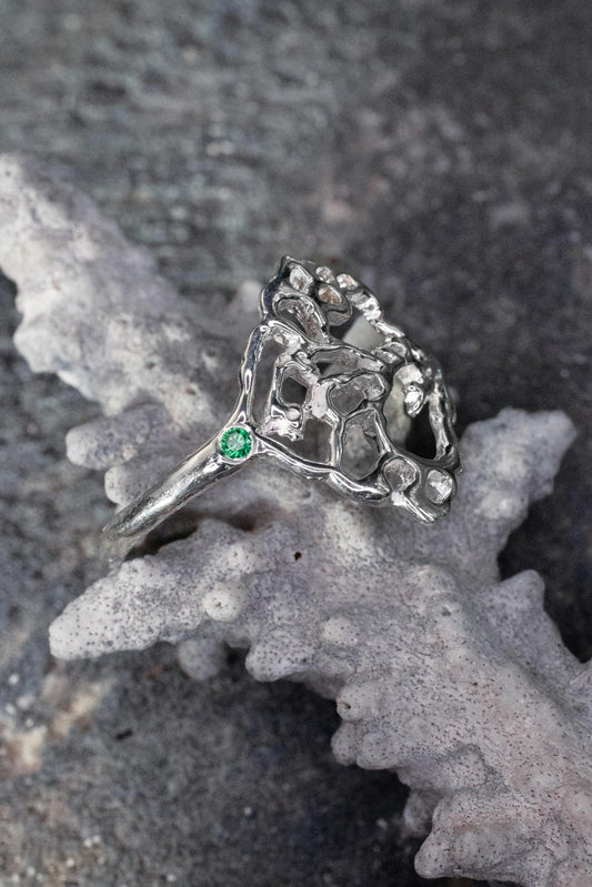 Spirit of the Sea Ring — Silver