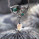 Ocean Spirit Pearl Necklace — Silver
