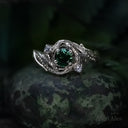Nerida Botanical Ring — Silver
