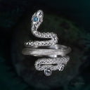 Protect Snake Ring — Silver